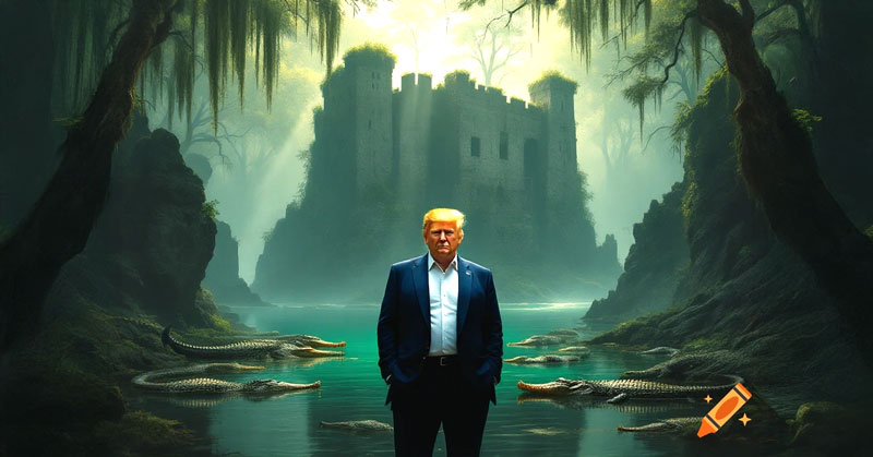 Donald Trump in the Swamp