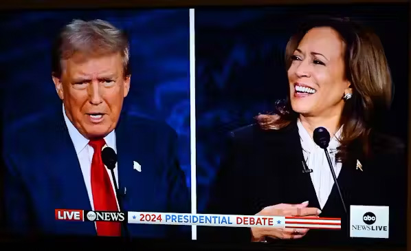 Trump and Harris debate