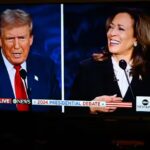 Trump and Harris debate, 2024